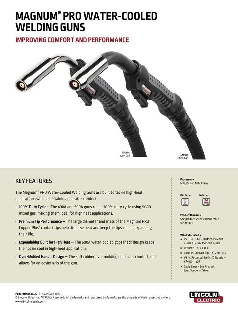 magnum pro spec sheet